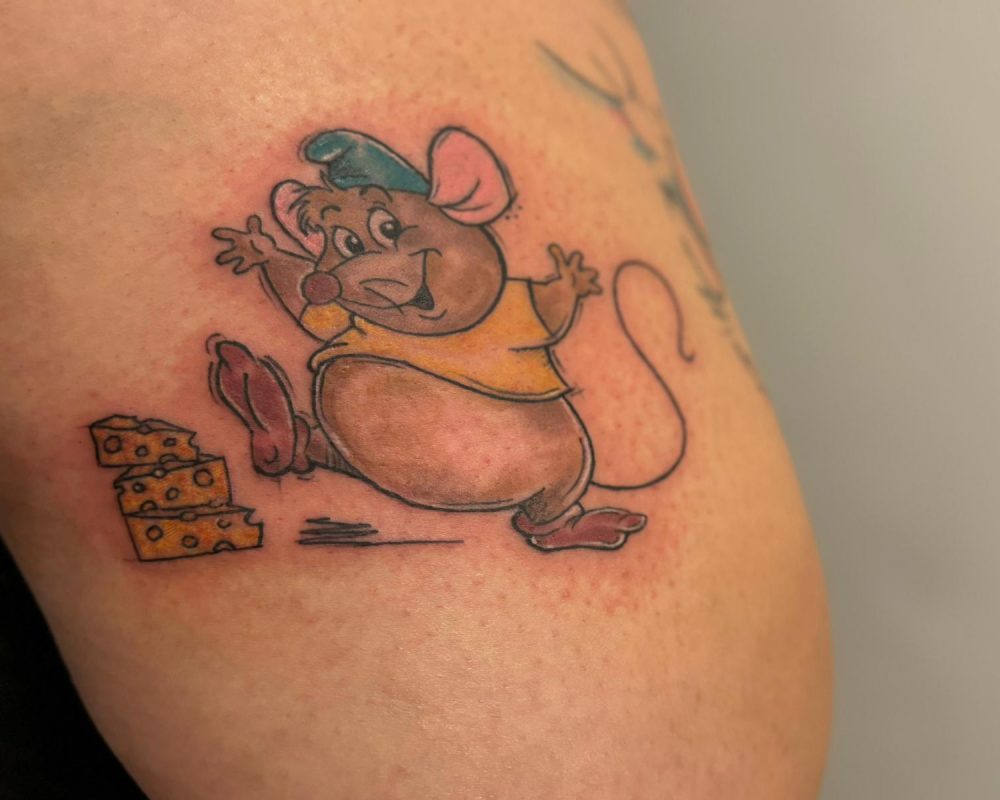 Gus Gus Mouse Tattoo
